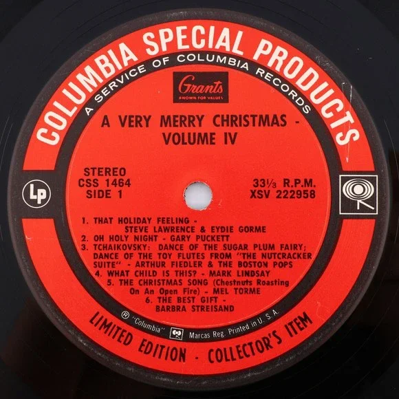 A Very Merry Christmas Vol. 4 1970 Stereo Vinyl LP Record Terra Haute CSS 1464 - Picture 7 of 16